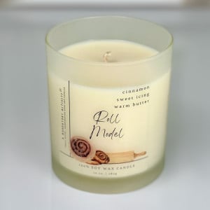 Roll Model Soy Candle