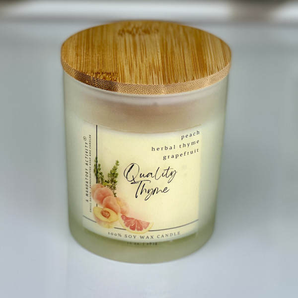 Quality Thyme Soy Candle