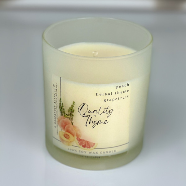 Quality Thyme Soy Candle