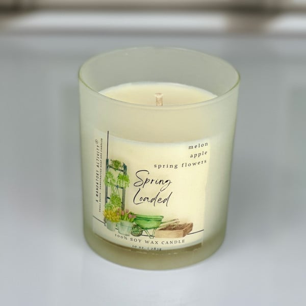 Spring Loaded Soy Candle