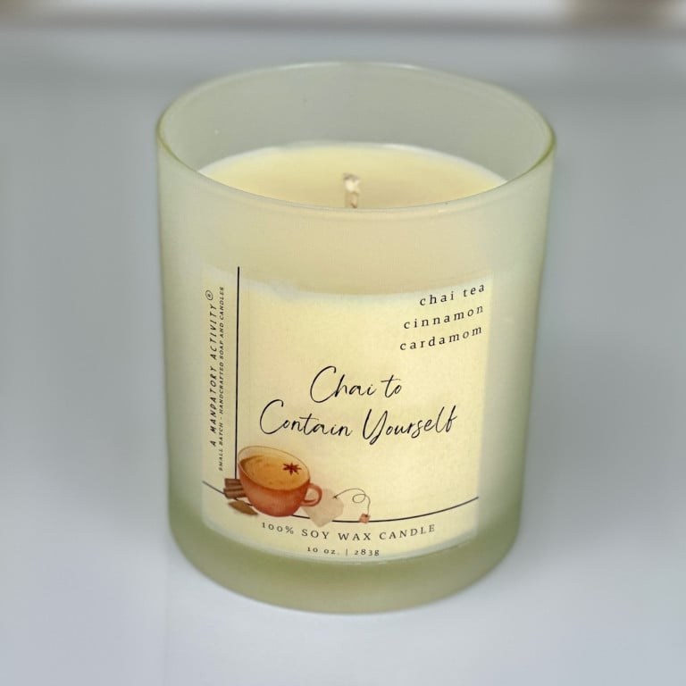Chai to Contain Yourself Soy Candle