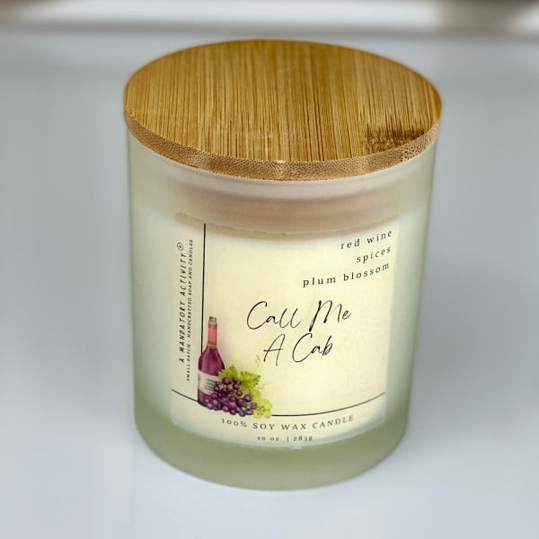 Call Me A Cab Soy Candle