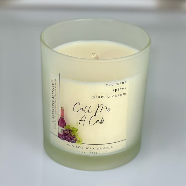 Call Me A Cab Soy Candle