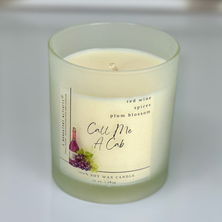 Call Me A Cab Soy Candle