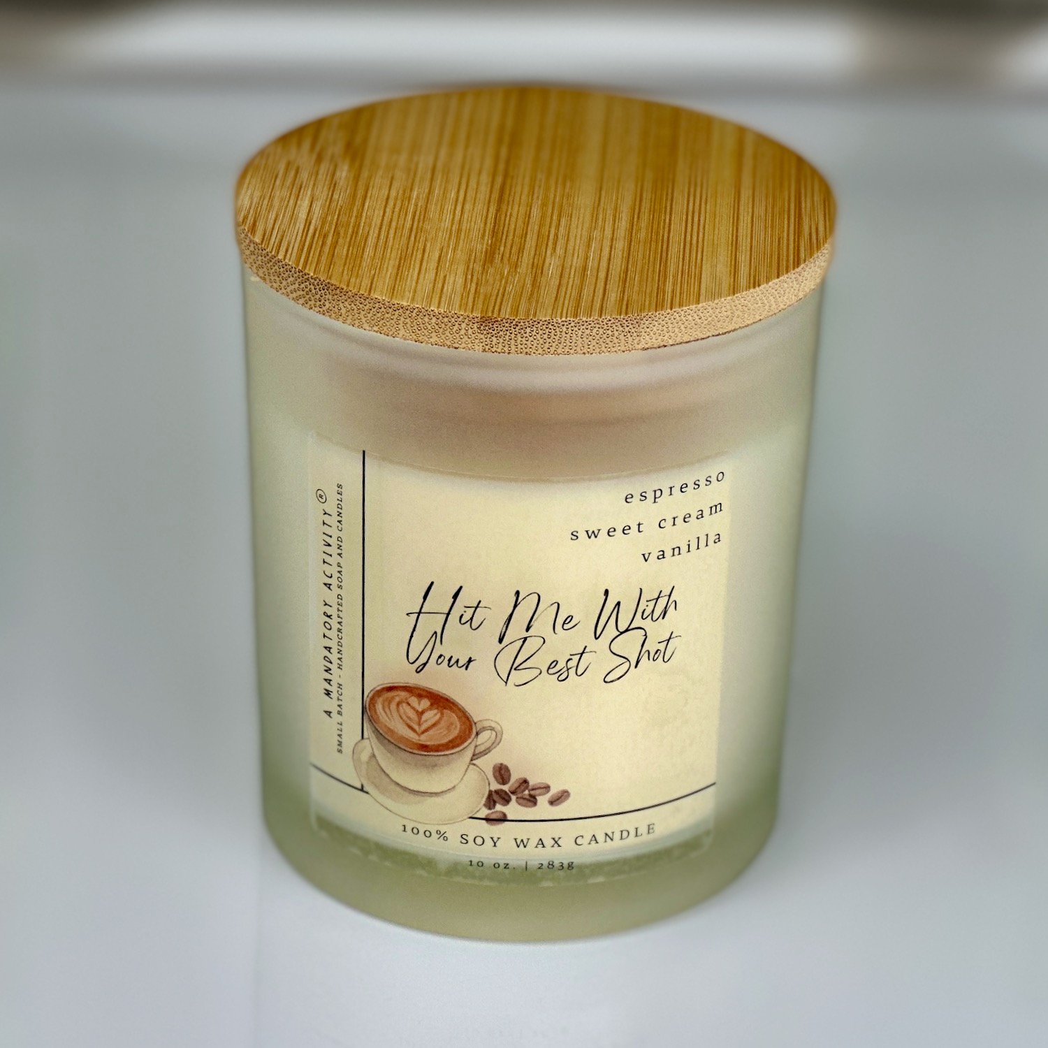 Hit Me With Your Best Shot Soy Candle