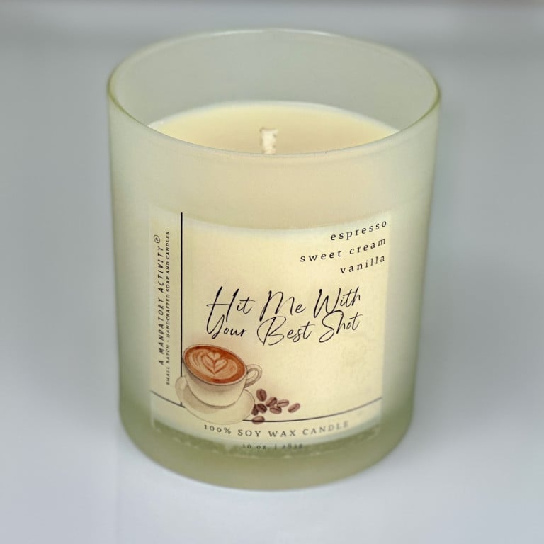 Hit Me With Your Best Shot Soy Candle