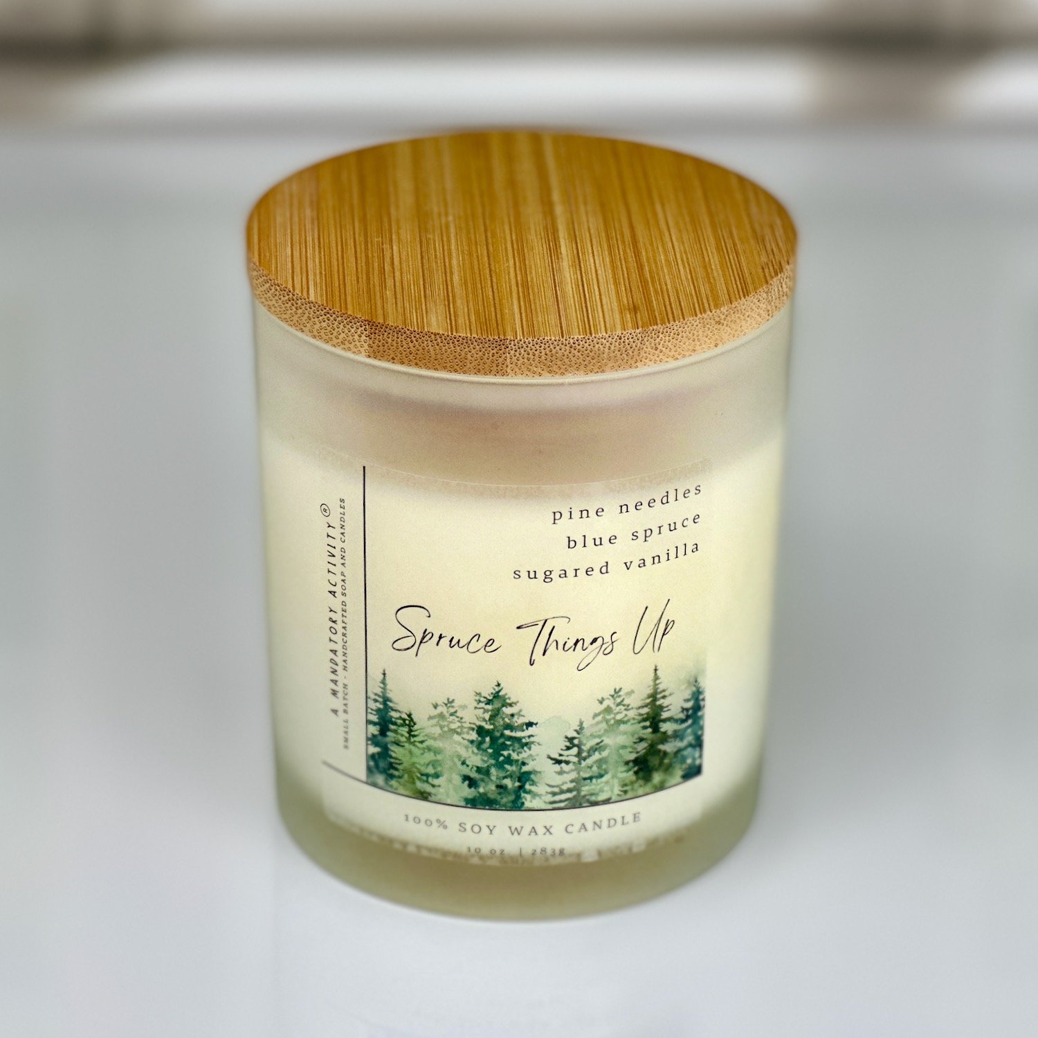 Spruce Things Up Soy Candle
